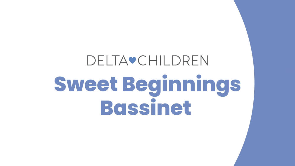 Delta Children Deluxe Sweet Beginnings Bassinet, Stardust - image 2 of 10