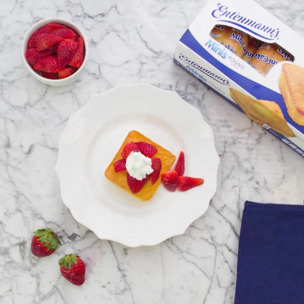 Entenmann's Baker's Delights Butter Pound Cakes, 6 packs, Soft Mini