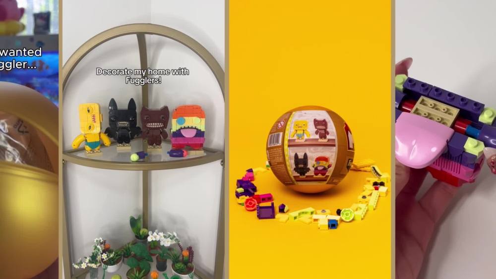 thumbnail video image 2 of MAX Build More Premium Fugglers Collection (Fearsome Bat) Unboxing Toy & Building Brick by ZURU, 2 of 8