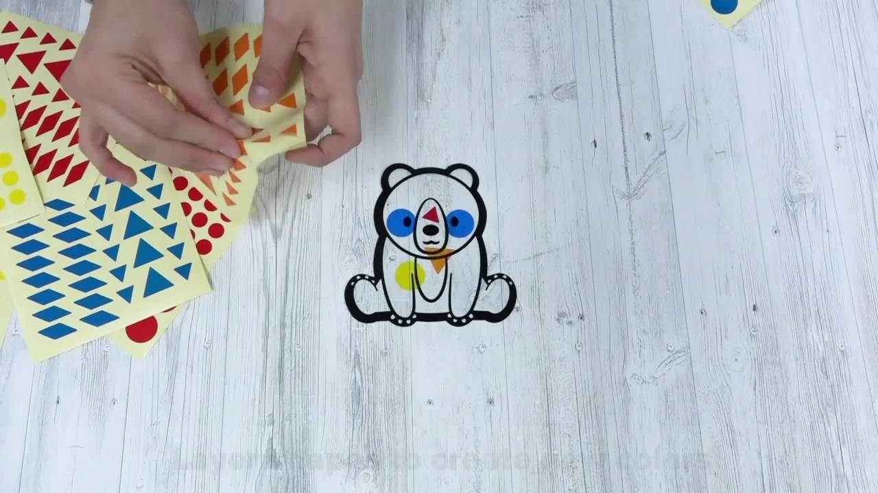 thumbnail video image 2 of Creativity for Kids Decorate Your Own Sticker Suncatchers - Child Craft Kit for Boys and Girls, 2 of 8