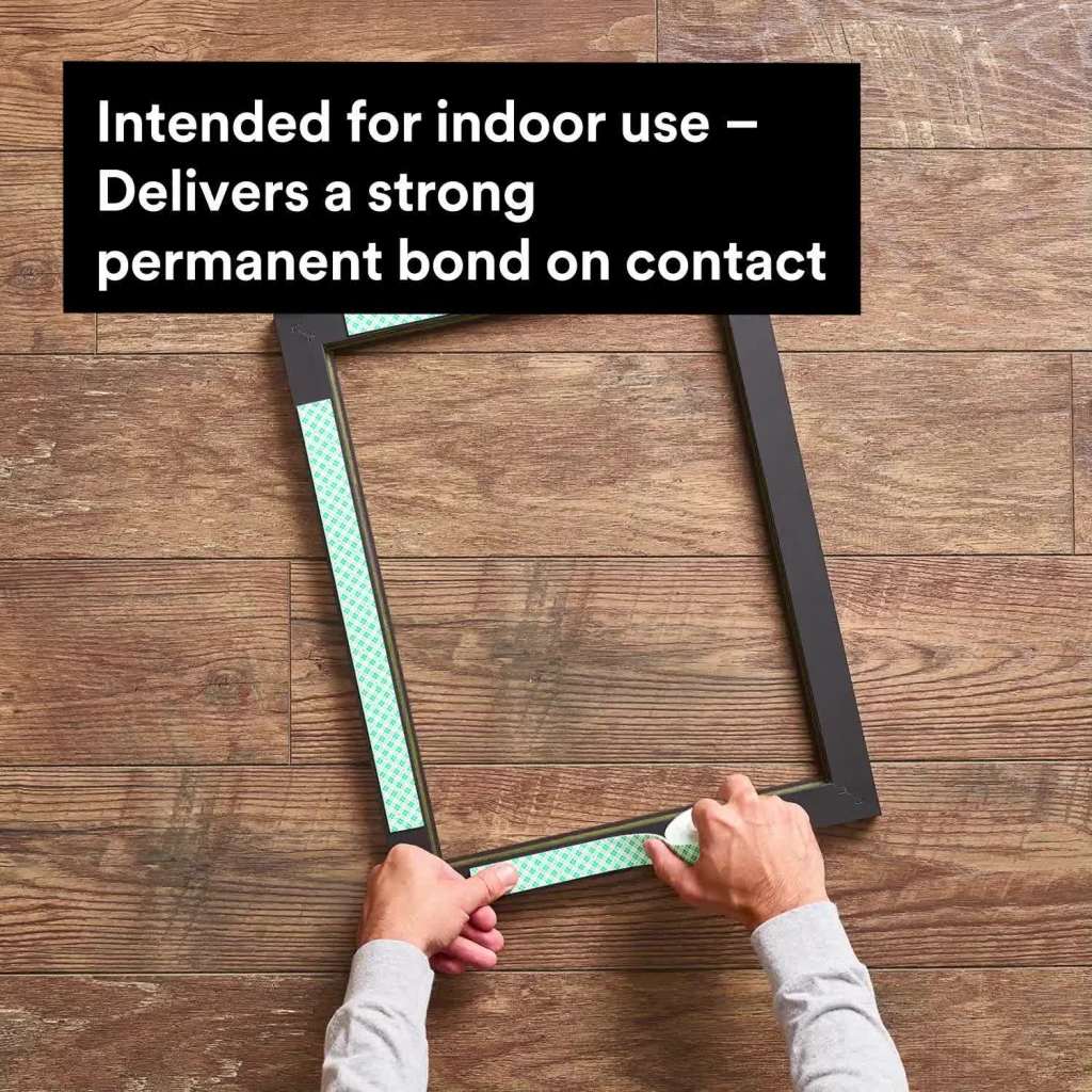 thumbnail video image 2 of 3M Scotch Indoor Double-Sided Mounting Tape, 1/2" x 80" Roll, 2 of 10