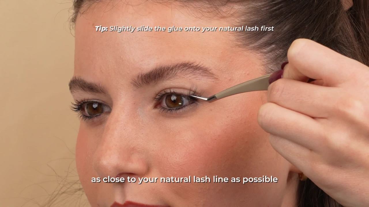 thumbnail video image 2 of Kiss Lash Atelier False Eyelashes Kit with Applicator, Cluster Lashes, Natural, Black, 6mm-12mm, 46 Lash Clusters, 36 Single Lashes, 2 of 17