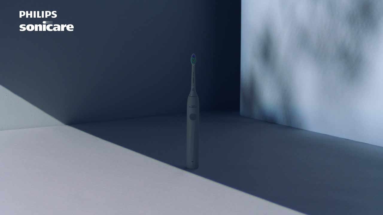 thumbnail video image 2 of Philips Sonicare 3100 Series Electric Toothbrush - Sonic Toothbrush with 2 Intensity Levels, Easystart Feature, Smartimer & Quadpacer, 14-Day Runtime, Bright Pink, Model HX4021/05, 2 of 13