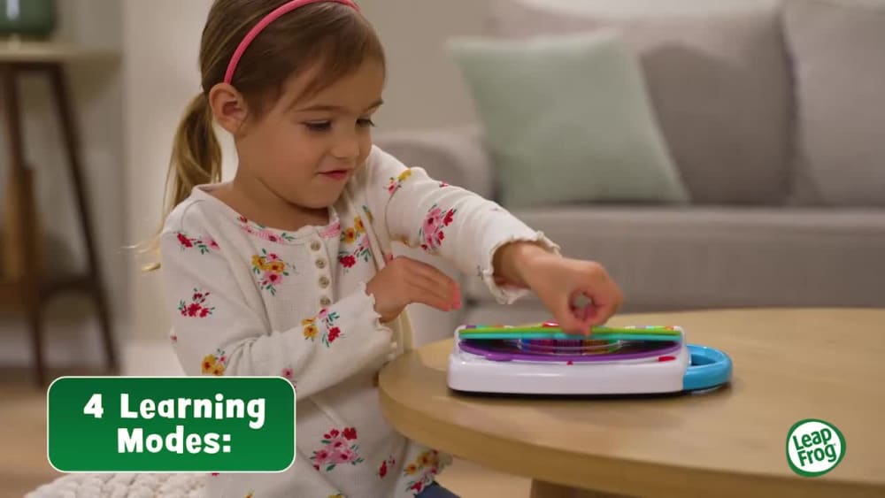 thumbnail video image 2 of LeapFrog Get Ready for Phonics Spin & Learn - Educational Toy for Baby and Toddler Ages 18-36 months, 2 of 12