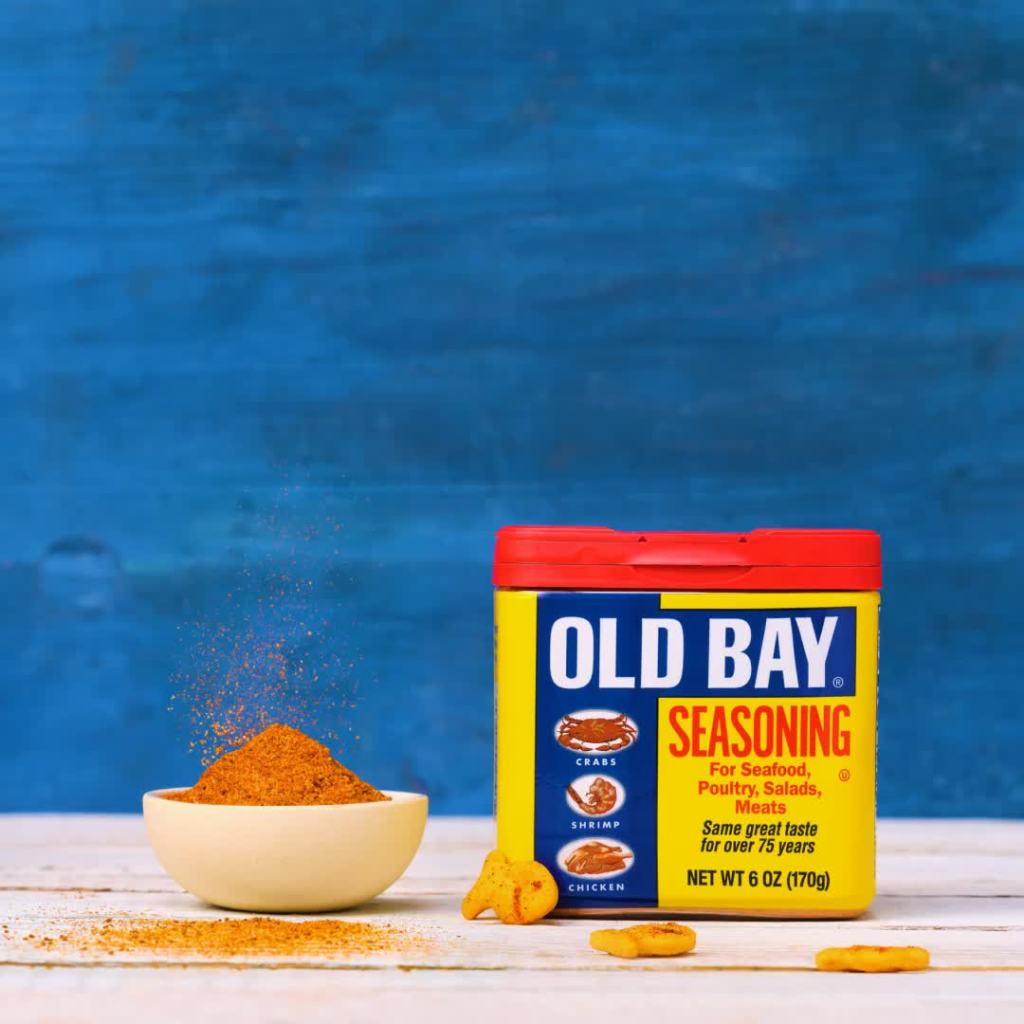 thumbnail video image 2 of Goldfish Crackers, Limited Edition Old Bay Seasoned Snack Crackers, 6.6 oz. Bag, 2 of 13
