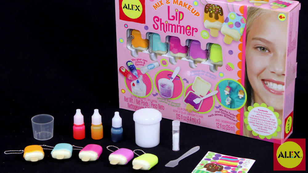 ALEX Toys Spa Fun Mix & Make Up Lip Shimmer