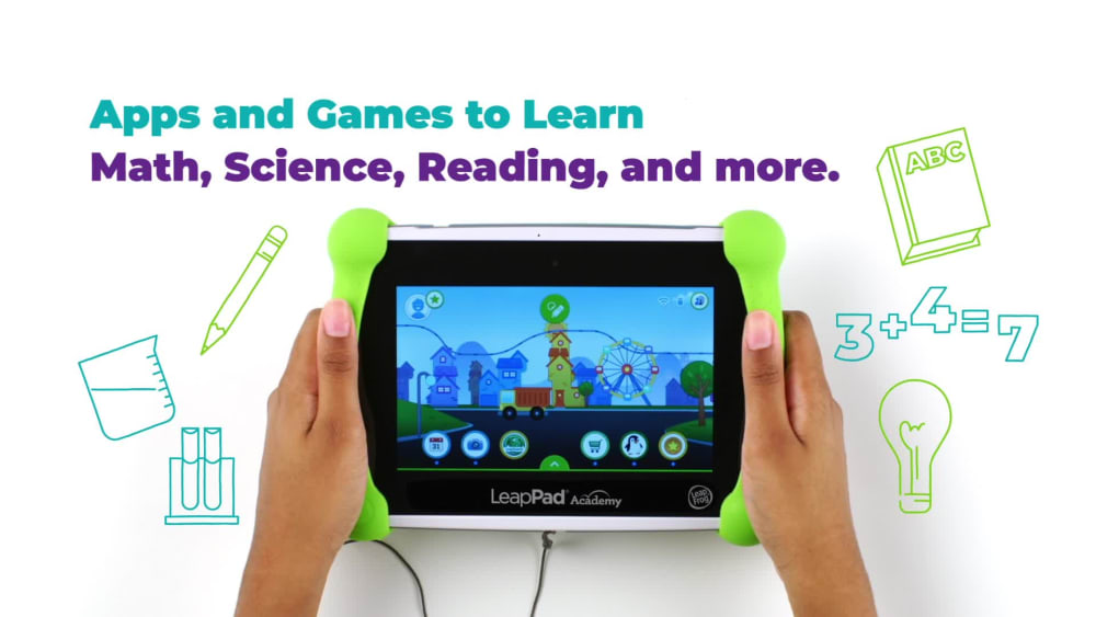 LeapFrog® LeapPad® Academy, Electronic Learning Tablet for Kids, Teaches Education, Creativity - image 3 of 19