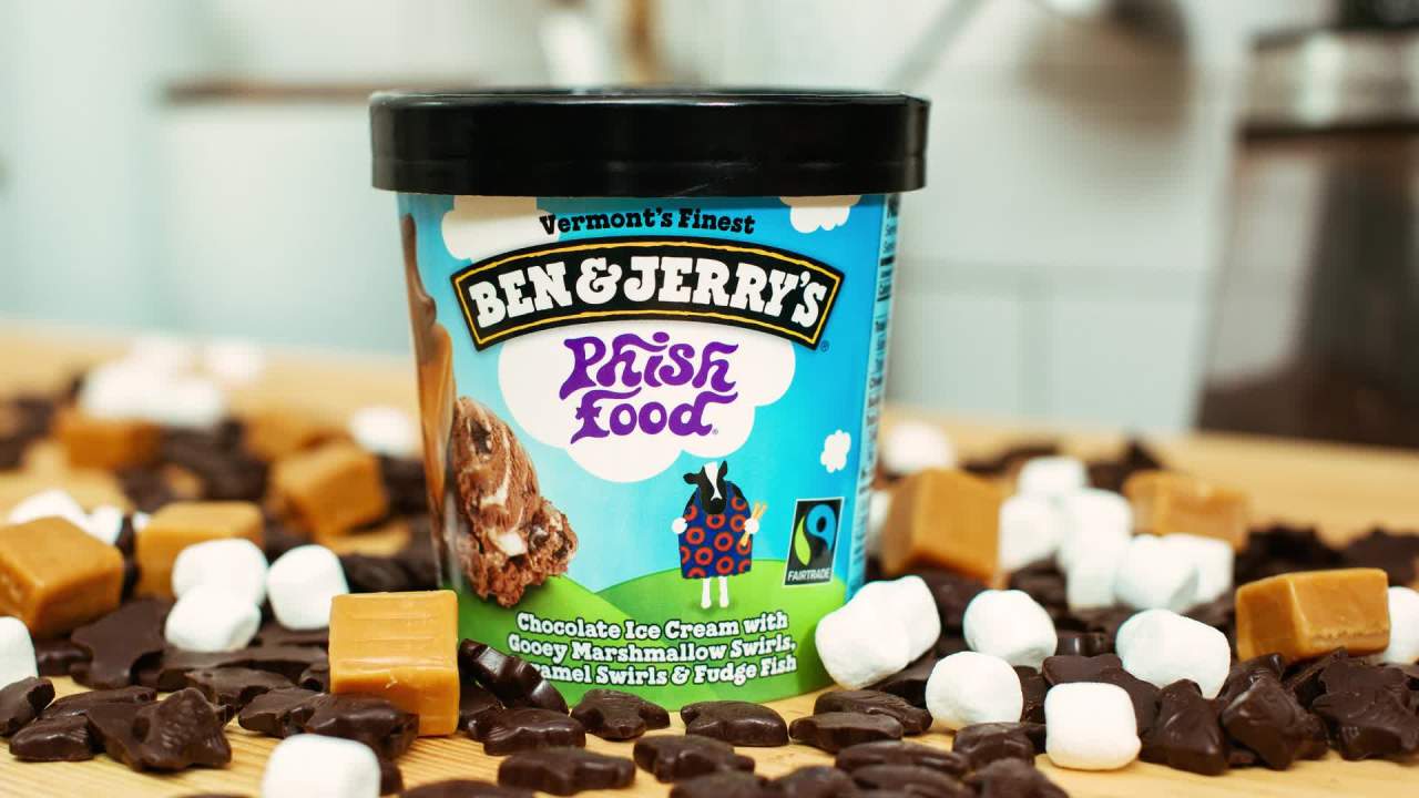 thumbnail video image 2 of Ben & Jerry's Chunky Monkey Banana Ice Cream Pint, 16 fl oz, 2 of 10