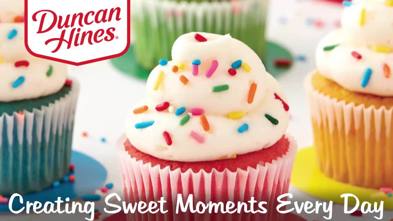 thumbnail video image 2 of Duncan Hines Perfectly Moist Dark Chocolate Fudge Cake Mix, 15.25 oz, 2 of 10