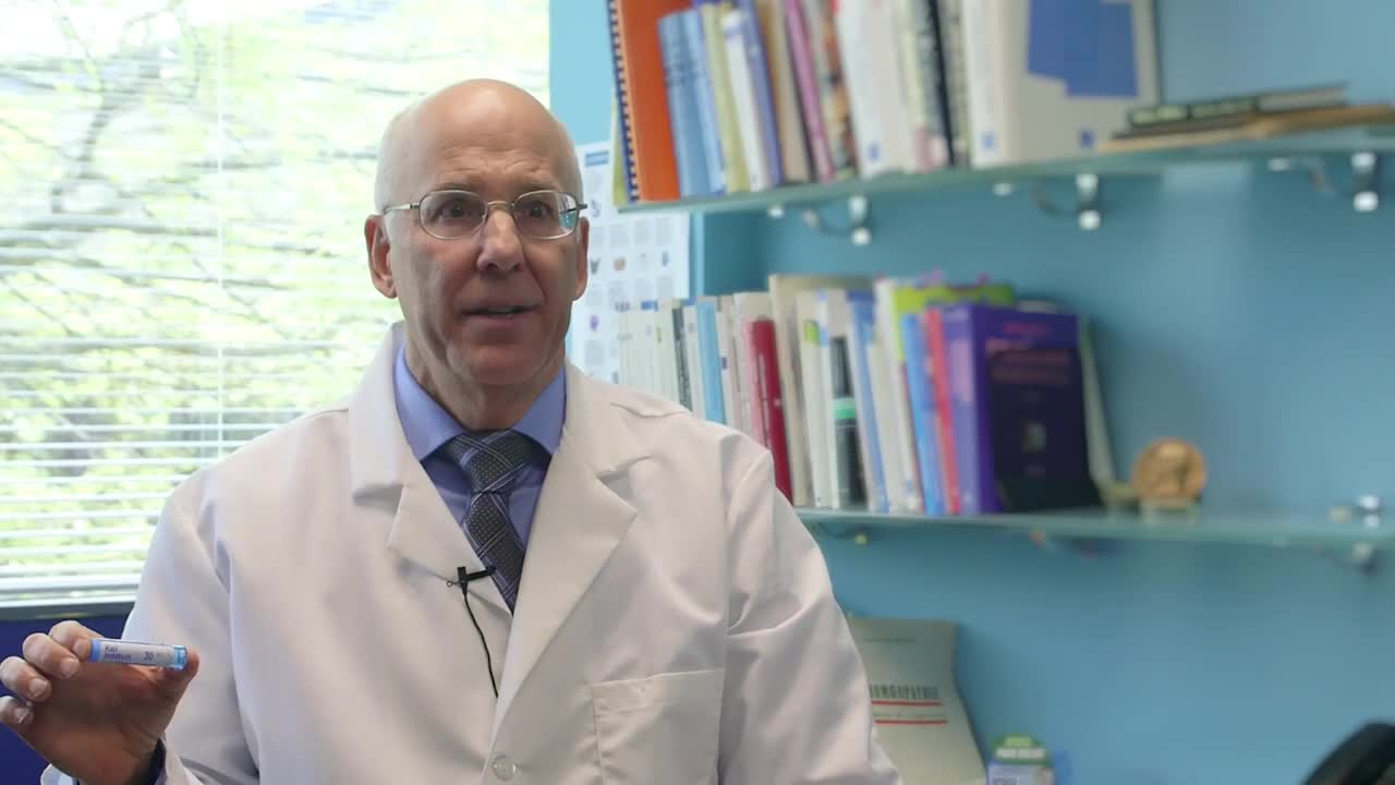 thumbnail video image 2 of Boiron Kali Iodatum 6C, Homeopathic Medicine for Frontal Sinus Pain With Runny Nose, Worse At Night, 80 Pellets, 2 of 11