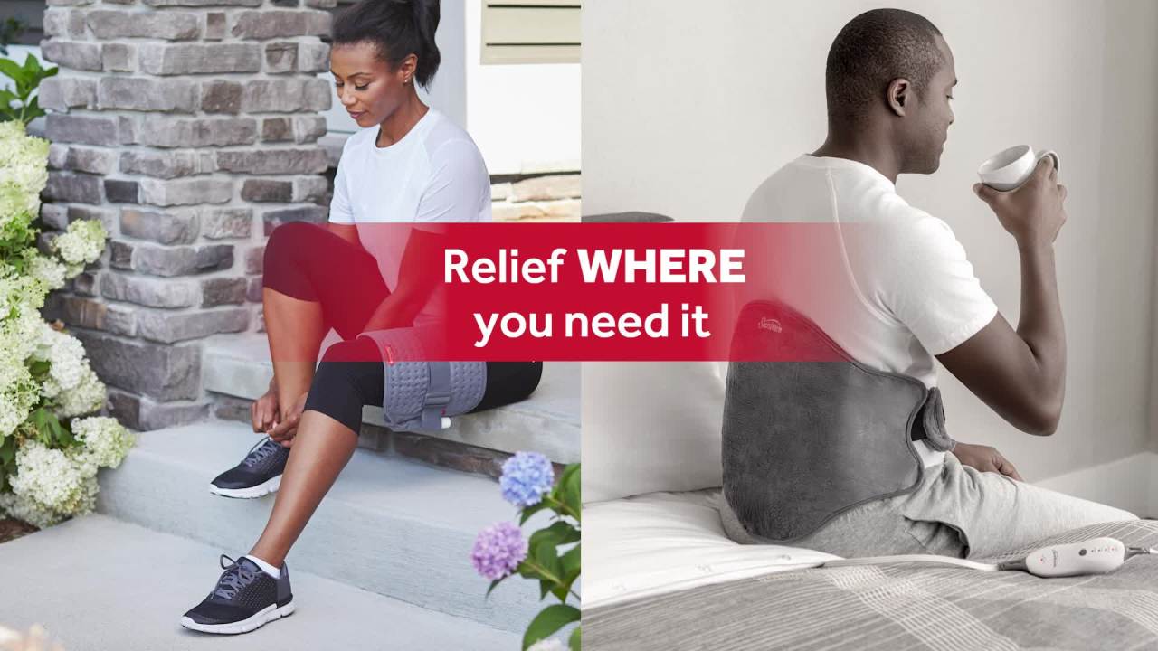 thumbnail video image 2 of Sunbeam SelectRelief System​, Knee Therapy Bundle, 2 of 7
