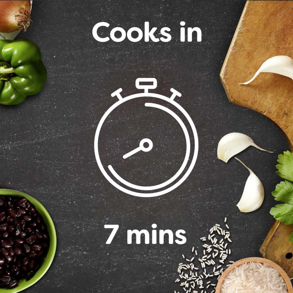 thumbnail video image 2 of Knorr No Artificial Flavors Creamy Taco Rice Sides Cooks in 7 Minutes, 5.4 oz Regular Pouch, 2 of 7