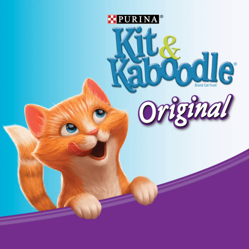 Purina Kit & Kaboodle Dry Cat Food, Original, 3.15 lb. Bag