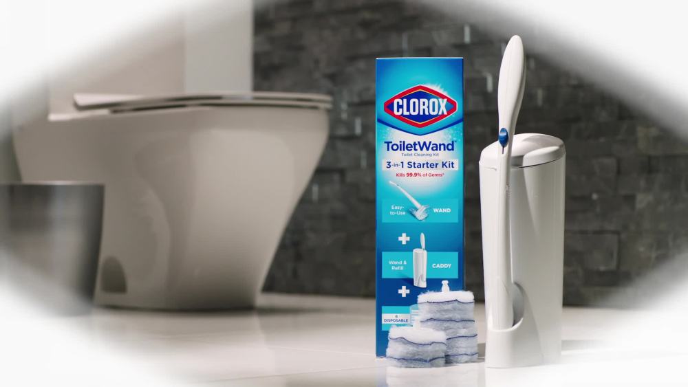 Clorox ToiletWand Disinfecting Brush Refills, Toilet Bowl Cleaner