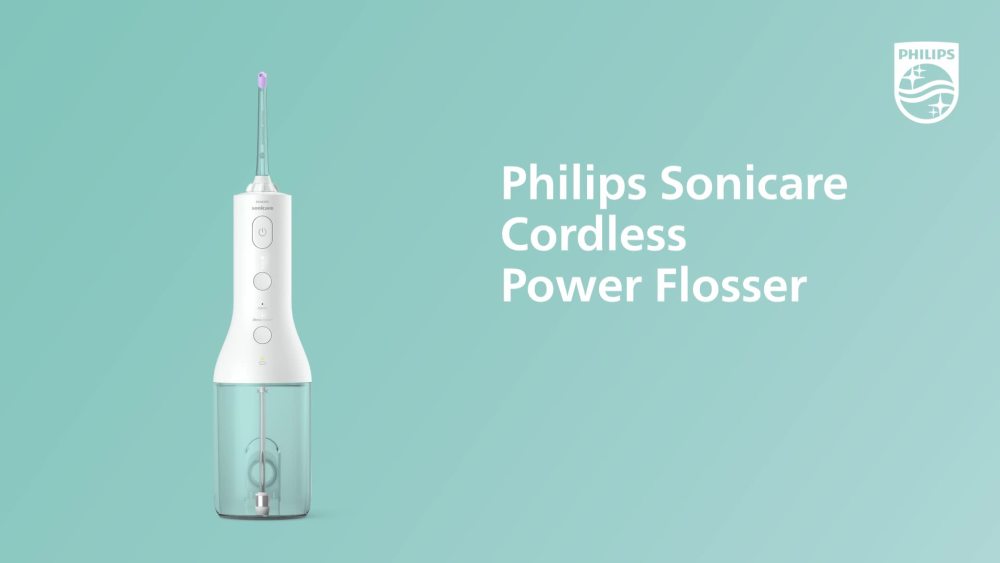 Philips Sonicare Cordless Electric Power Flosser 3000 - Black - image 2 of 23