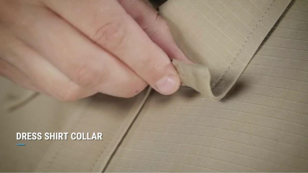 thumbnail video image 2 of Propper Men's Edgetec Long Sleeve Shirt, 2 of 8