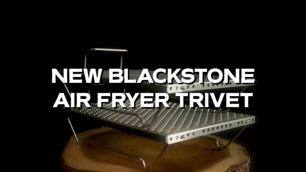 Blackstone Stainless Steel Air Fryer Trivet with Foldable Legs (2 Pack