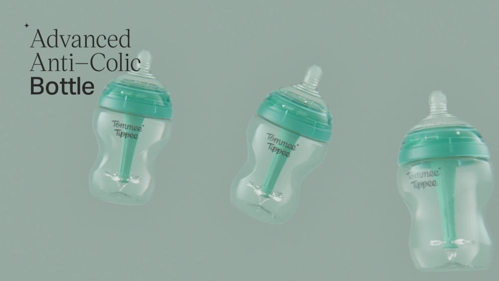 Tommee Tippee Advanced AntiColic Fussy Baby Bottle and Pacifier Set