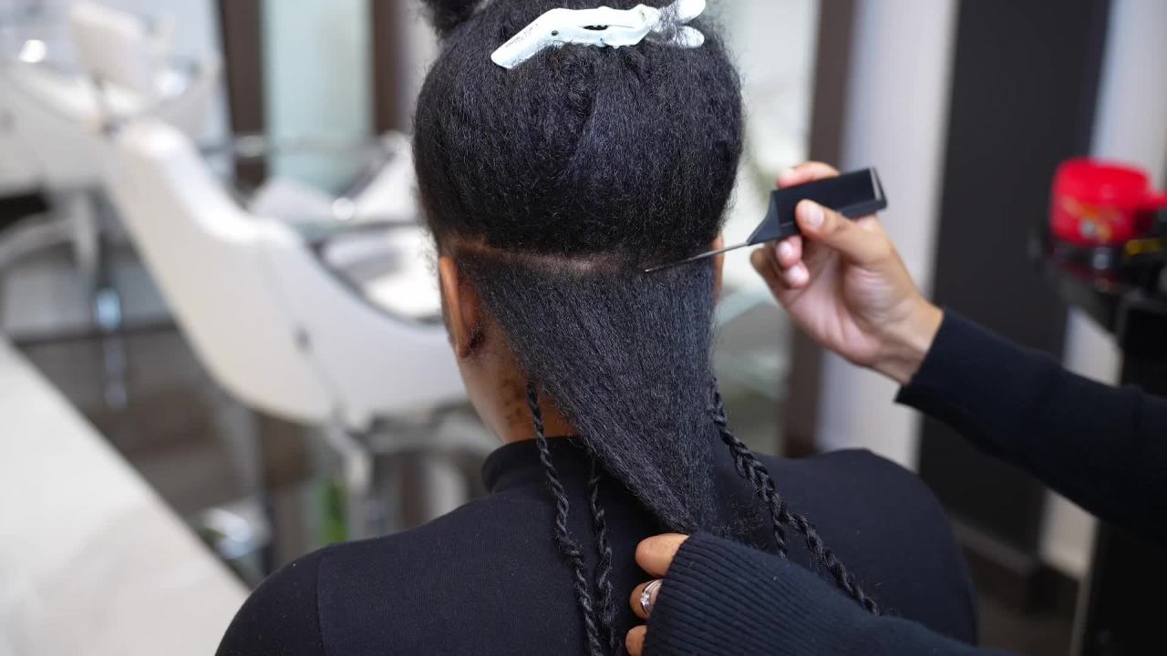 thumbnail video image 2 of KISS Colors & Care Professional Heat Resistant Pin Tail Parting Comb, 2 of 11