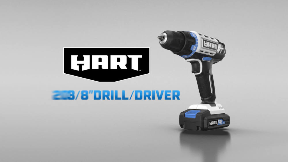 HART 20-Volt 3/8-inch Battery-Powered Drill/Driver Kit, (1) 1.5Ah Lithium-Ion Battery - image 2 of 8