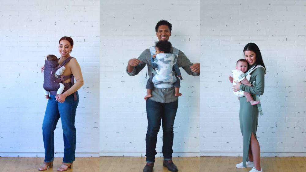 Infantino Flip 4in1 Convertible Baby Carrier, 4Position, Unisex, 832lbs, Rainbow