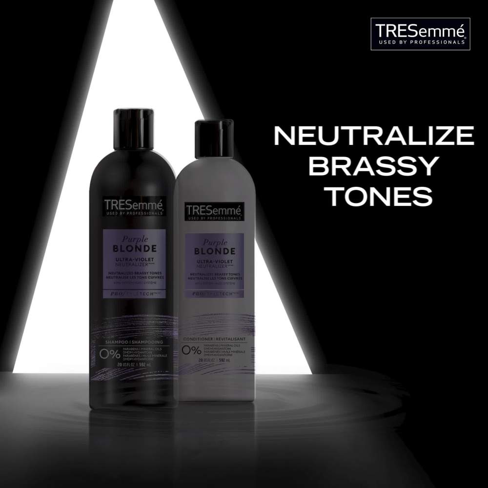 Tresemme Purple Blonde Ultra Violate Neutralizer Shampoo 20 fl oz