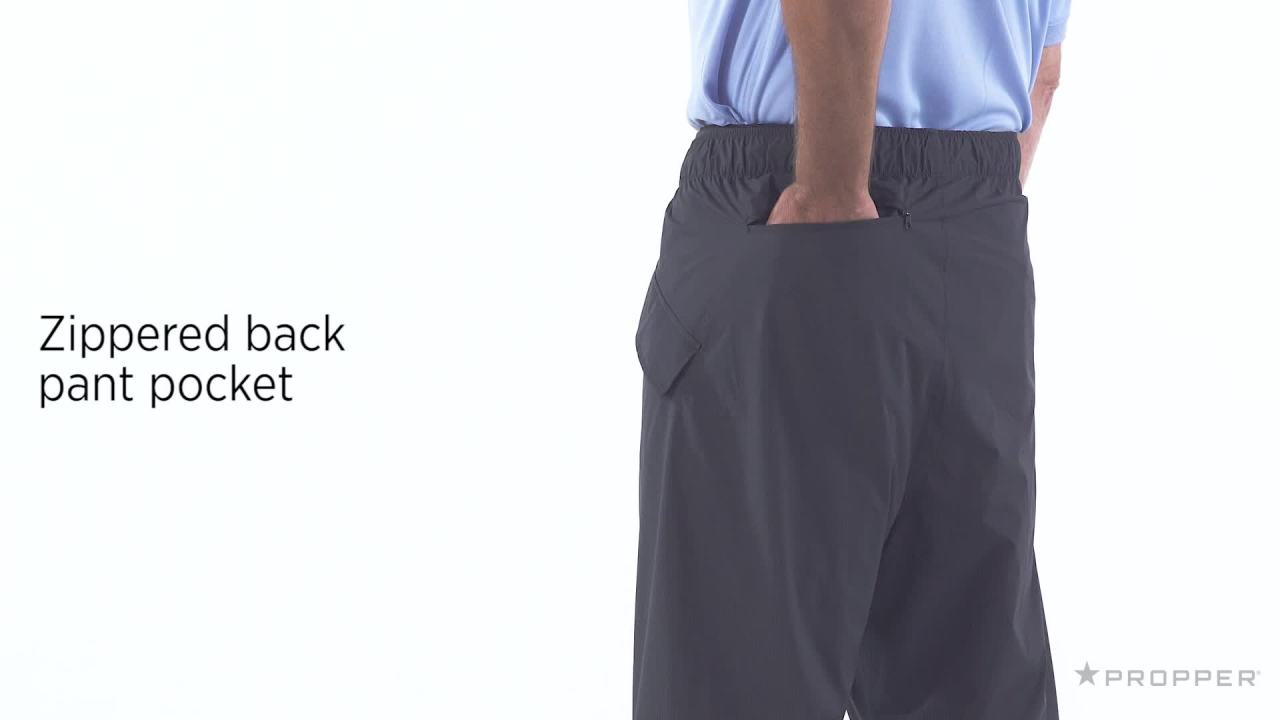 thumbnail video image 2 of Proper Men's Packable Waterproof Pant, 2 of 8