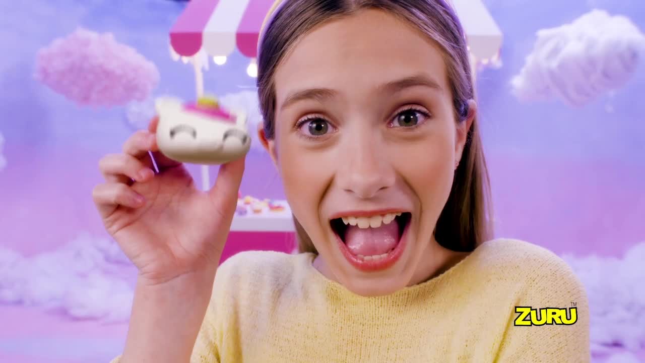 thumbnail video image 2 of ZURU Fidget Prism by Antsy Labs (Blue), 2 of 16