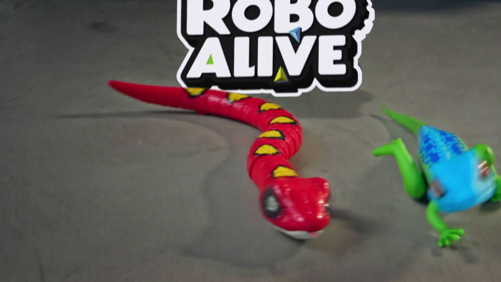 Robo Alive Attacking T-Rex Dinosaur Battery-Powered Robotic Toy by ZURU (Color may vary) - image 2 of 12