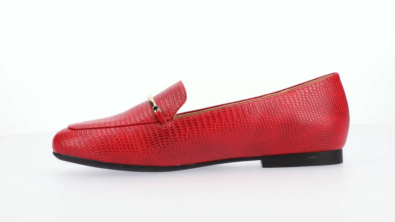 thumbnail video image 2 of Journee Womens Wrenn Slip On Square Toe Loafer Dress Flats, 2 of 9