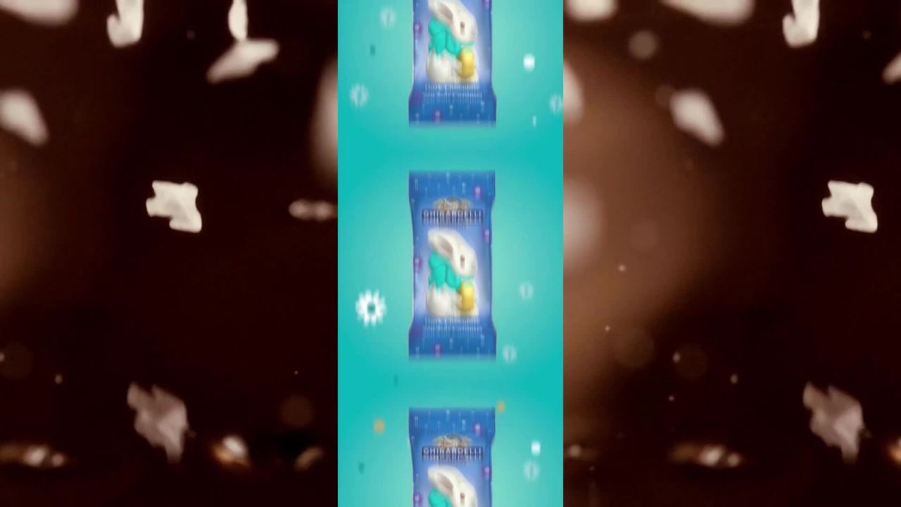 thumbnail video image 2 of GHIRARDELLI Milk Chocolate Caramel Bunnies for Easter Chocolate Gifts, 5.8 OZ Bag, 2 of 9