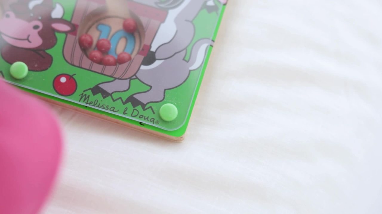 thumbnail video image 2 of Melissa & Doug Magnetic Wand Number Maze - Wooden Puzzle Activity, 2 of 3