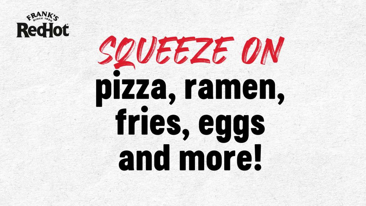 thumbnail video image 2 of Frank's RedHot Gluten Free Sriracha Chili Sauce, 0.5 gal Jug, 2 of 12