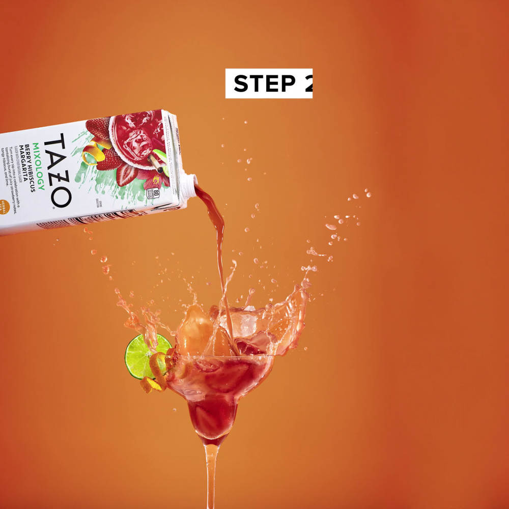 TAZO Mixology Berry Hibiscus Margarita Iced Tea Concentrate, Herbal Tea