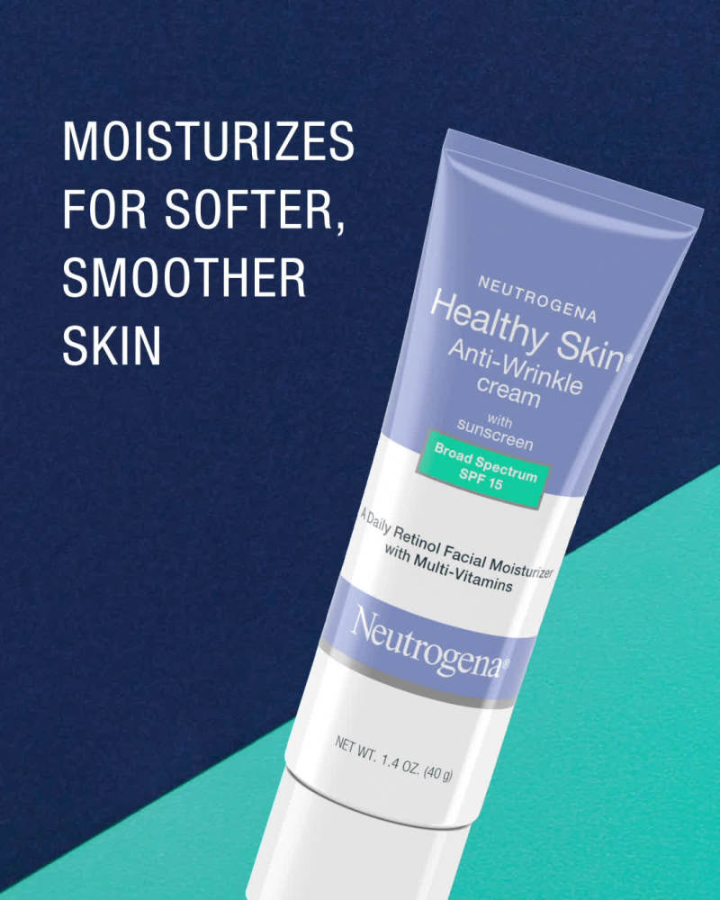 Neutrogena Healthy Skin AntiWrinkle Daily Moisturizer, SPF 15, 1.4 oz