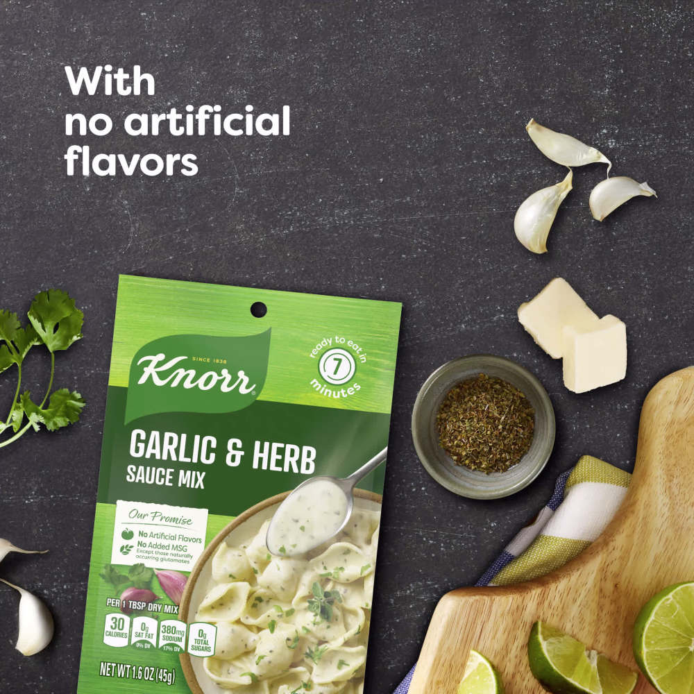 Knorr Sauce Mix Garlic & Herb 1.6 oz