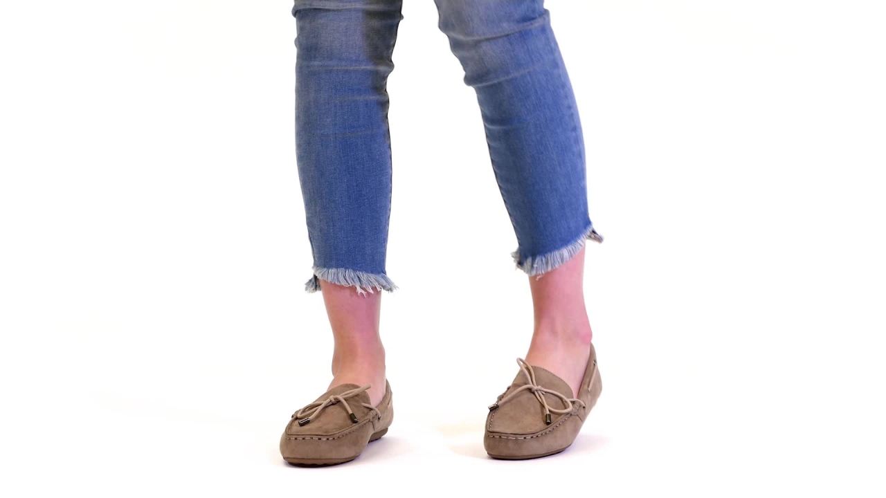 thumbnail video image 2 of Journee Womens Thatch Comfort Insole Slip On Round Toe Loafer, 2 of 10