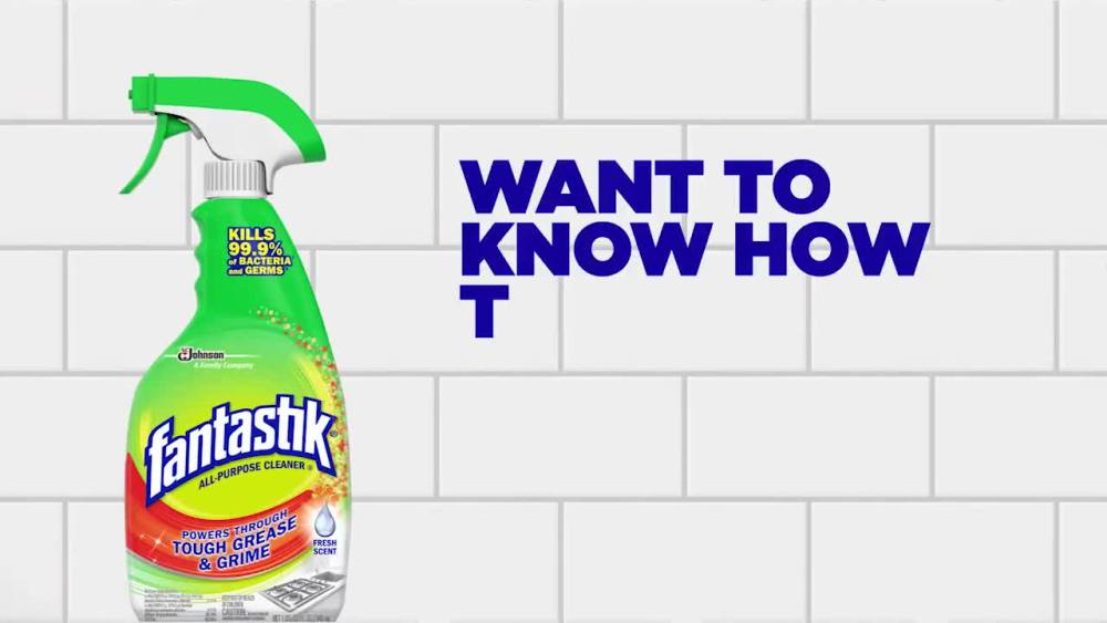 Fantastik AllPurpose Cleaner, Fresh Scent, 32 Ounce Trigger Bottle