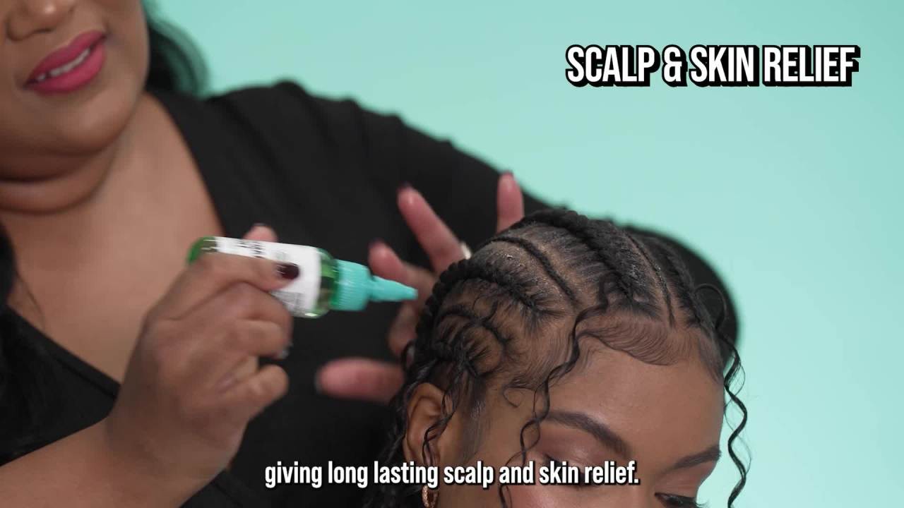 thumbnail video image 3 of (2 pack) KISS Colors & Care Multivitamin Oil for Hair & Skincare, Tea Tree, 2.5 oz., 3 of 15