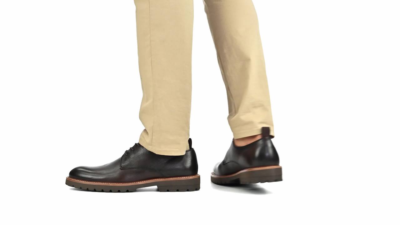 thumbnail video image 2 of Thomas & Vine Davies Plain Toe Lace-up Derby, 2 of 10