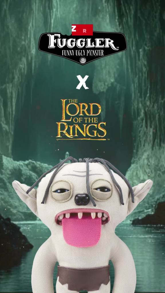 Fuggler 9 inch Lord of the Rings (Sméagol), Funny Ugly Monster Soft Stuffed Plush Toy by ZURU