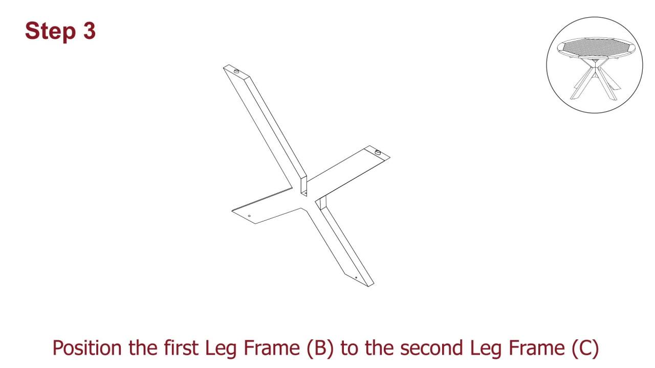 thumbnail video image 2 of GDF Studio Brigitte Outdoor Round Acacia Wood Dining Table, Teak, 2 of 12