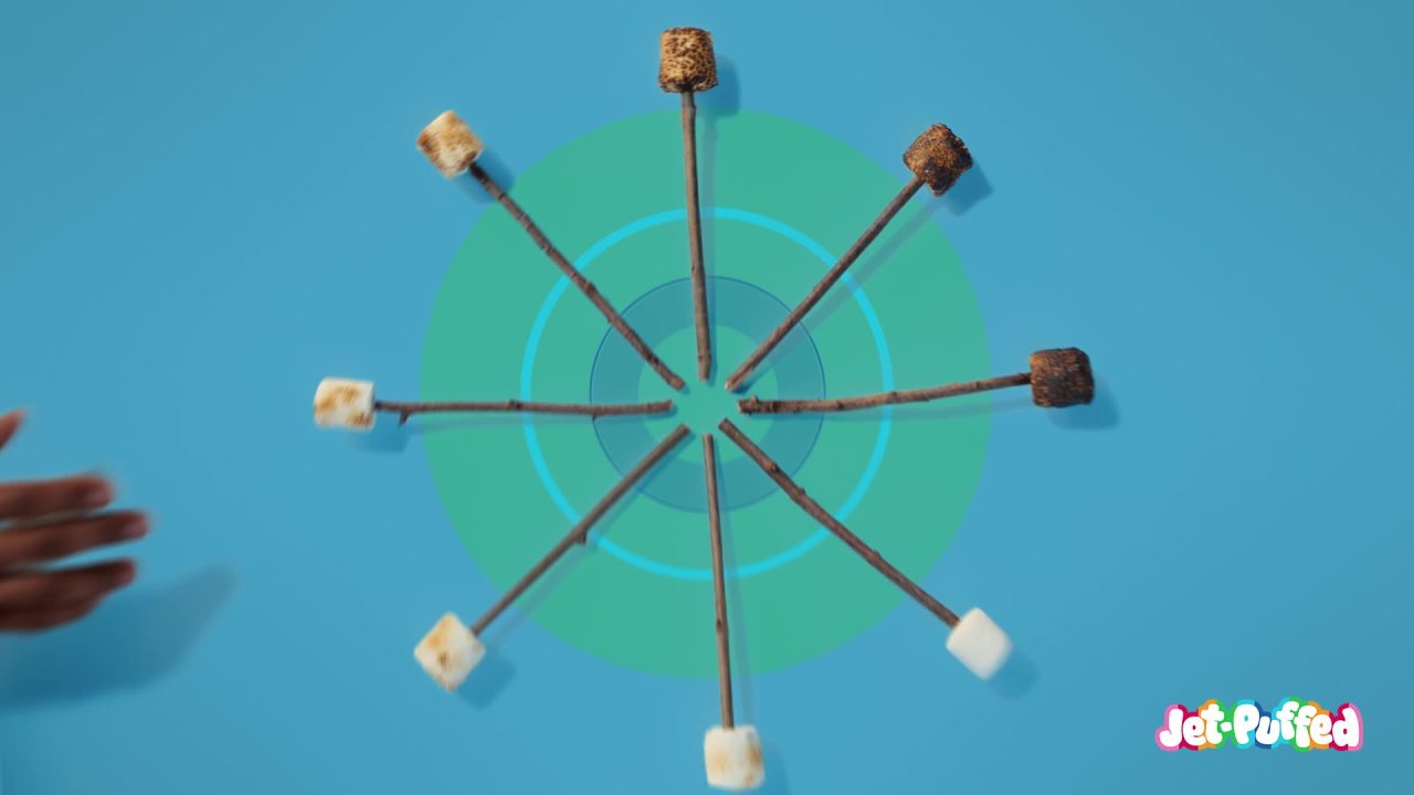 thumbnail video image 2 of (3 pack) Jet-Puffed Marshmallows, 12 oz Bag, 2 of 20