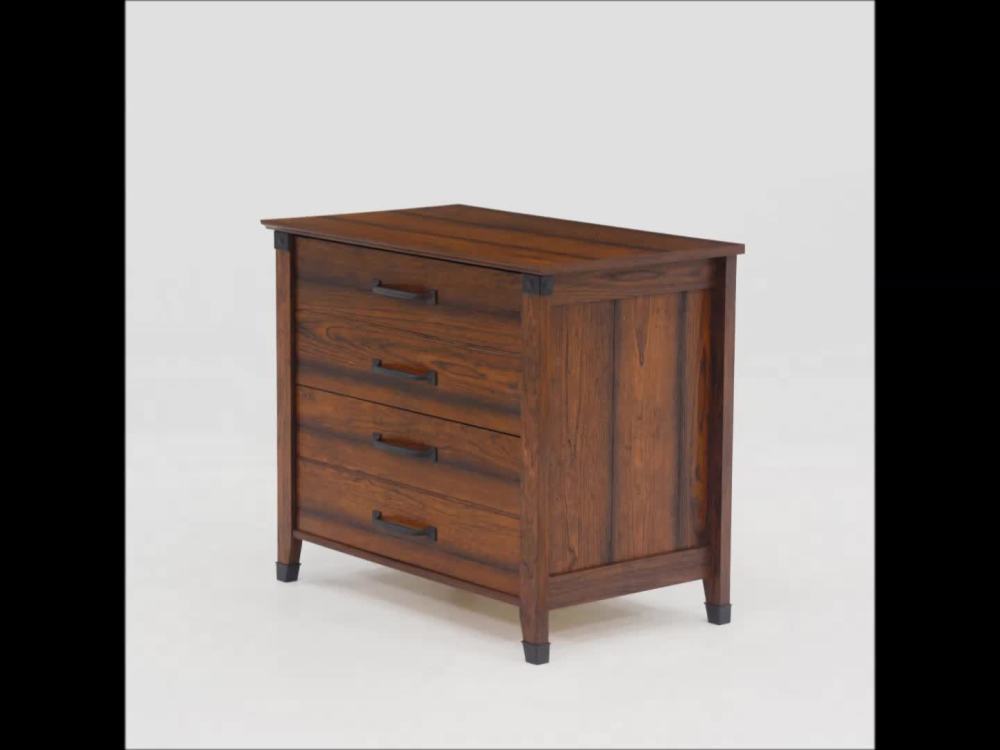 Sauder Carson Lateral File Washington Cherry Finish