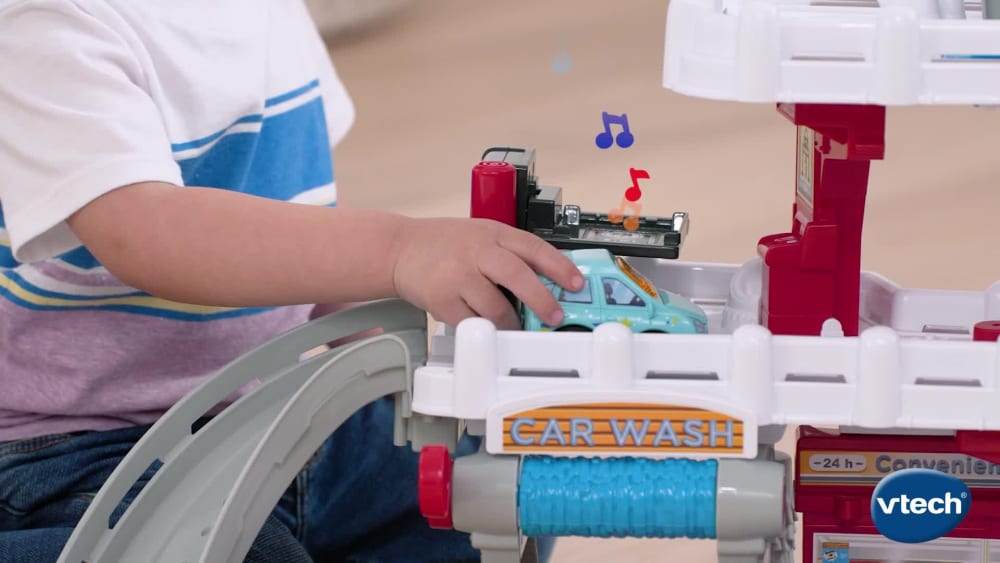 thumbnail video image 2 of VTech Go! Go! Smart Wheels Friendly Family Car with Accessories, Baby and Toddler Toys, 2 of 8