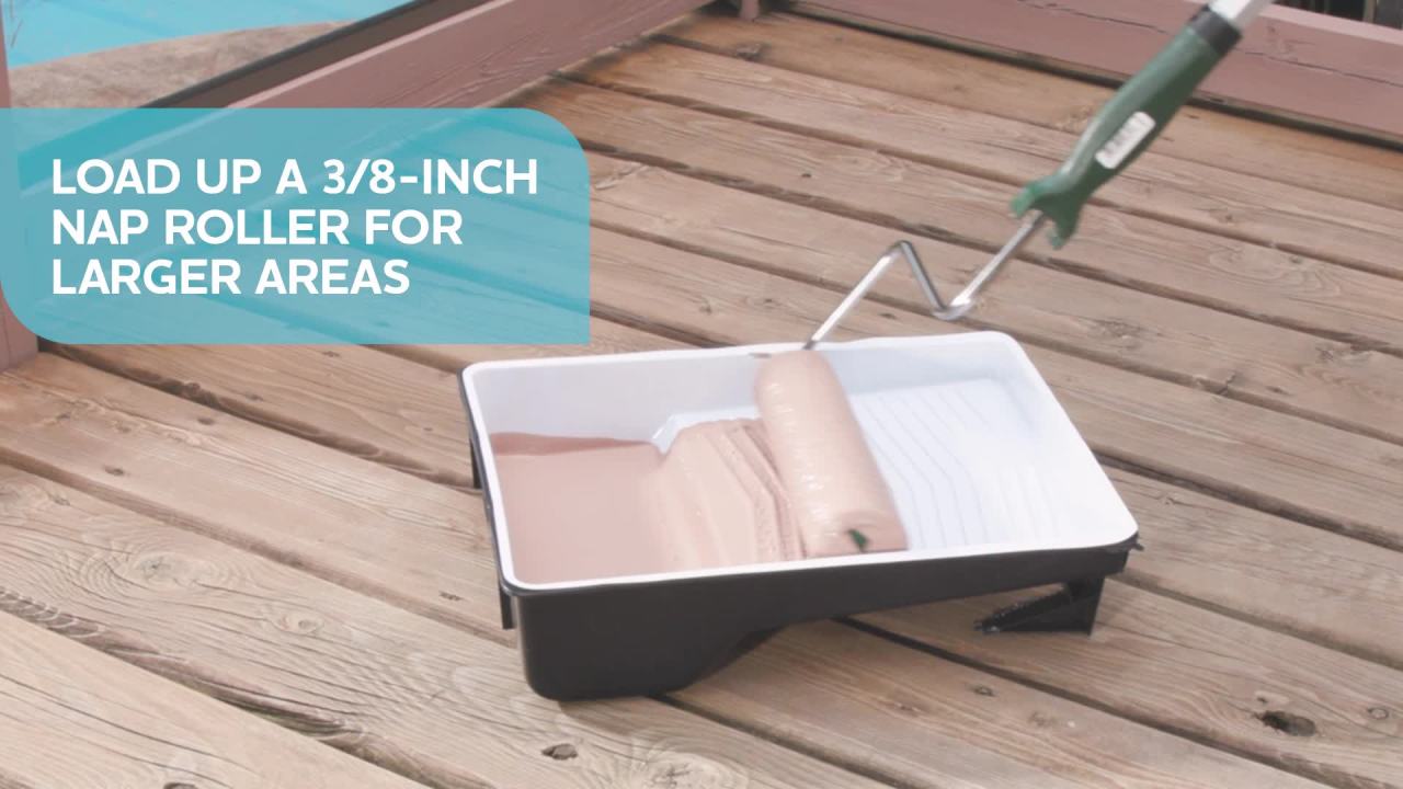 thumbnail video image 2 of Glidden Glidden Porch and Floor with Cool Surface Technology Satin Interior/Exterior Paint, Clay Court, 1 Gallon, 2 of 8