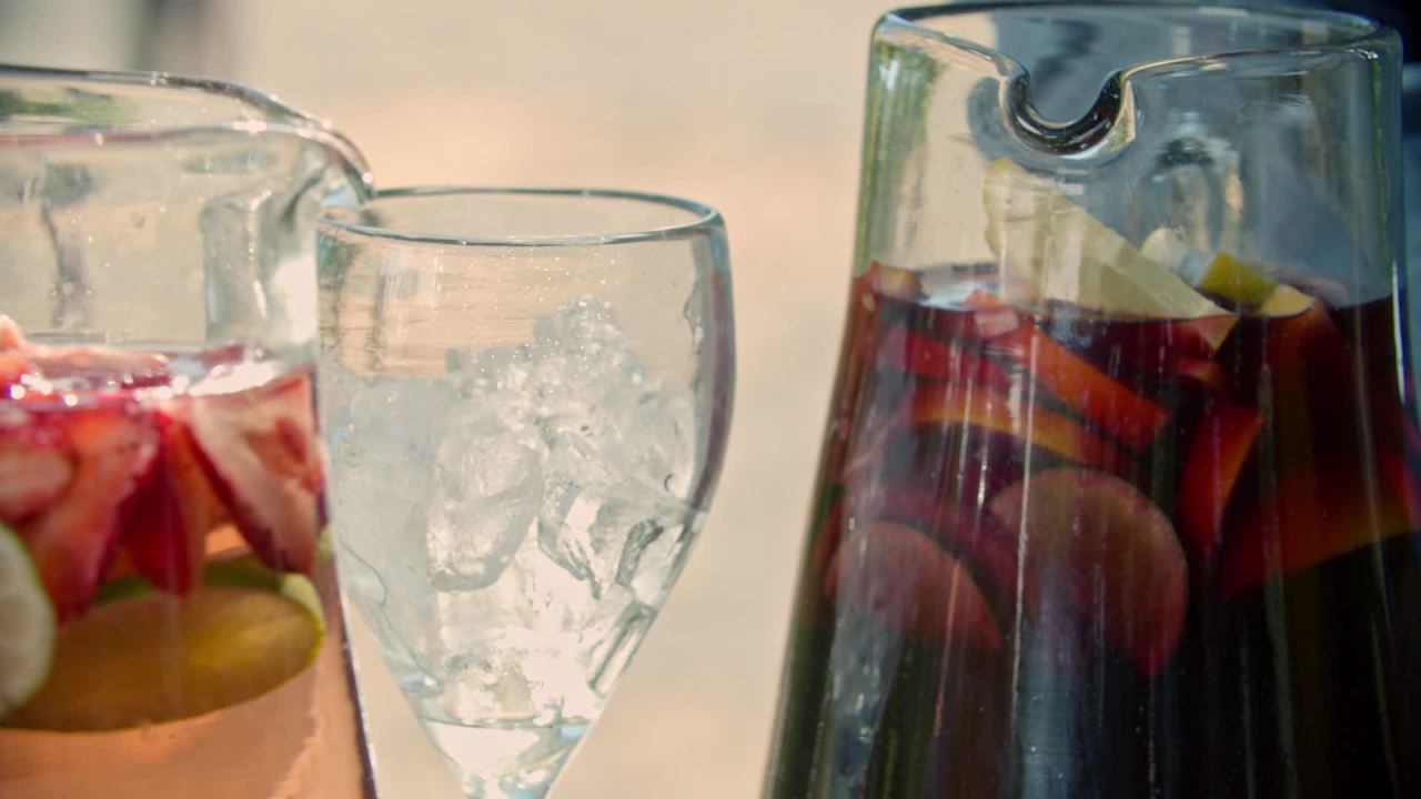 thumbnail video image 6 of Beso Del Sol® Rosé Sangria Pink Wine - 1.5 Liter, Spain, 6 of 7