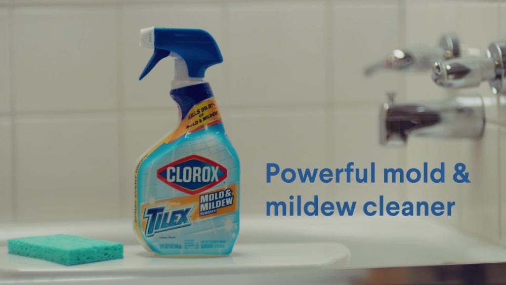 Clorox Plus Tilex Daily Shower Cleaner Spray, 32 fl oz