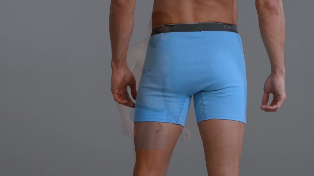 thumbnail video image 2 of Fruit of the Loom Men's EverSoft CoolZone Boxer Briefs – 6-Pack, Moisture-Wicking, Mesh Fly, Multiple Colors, S-3XL, 2 of 12