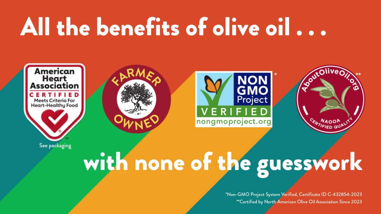 thumbnail video image 2 of Pompeian Made Easy Bake Olive Oil - 16 fl oz, 2 of 16